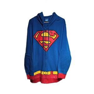 Superman Men's Hoodie Size XL